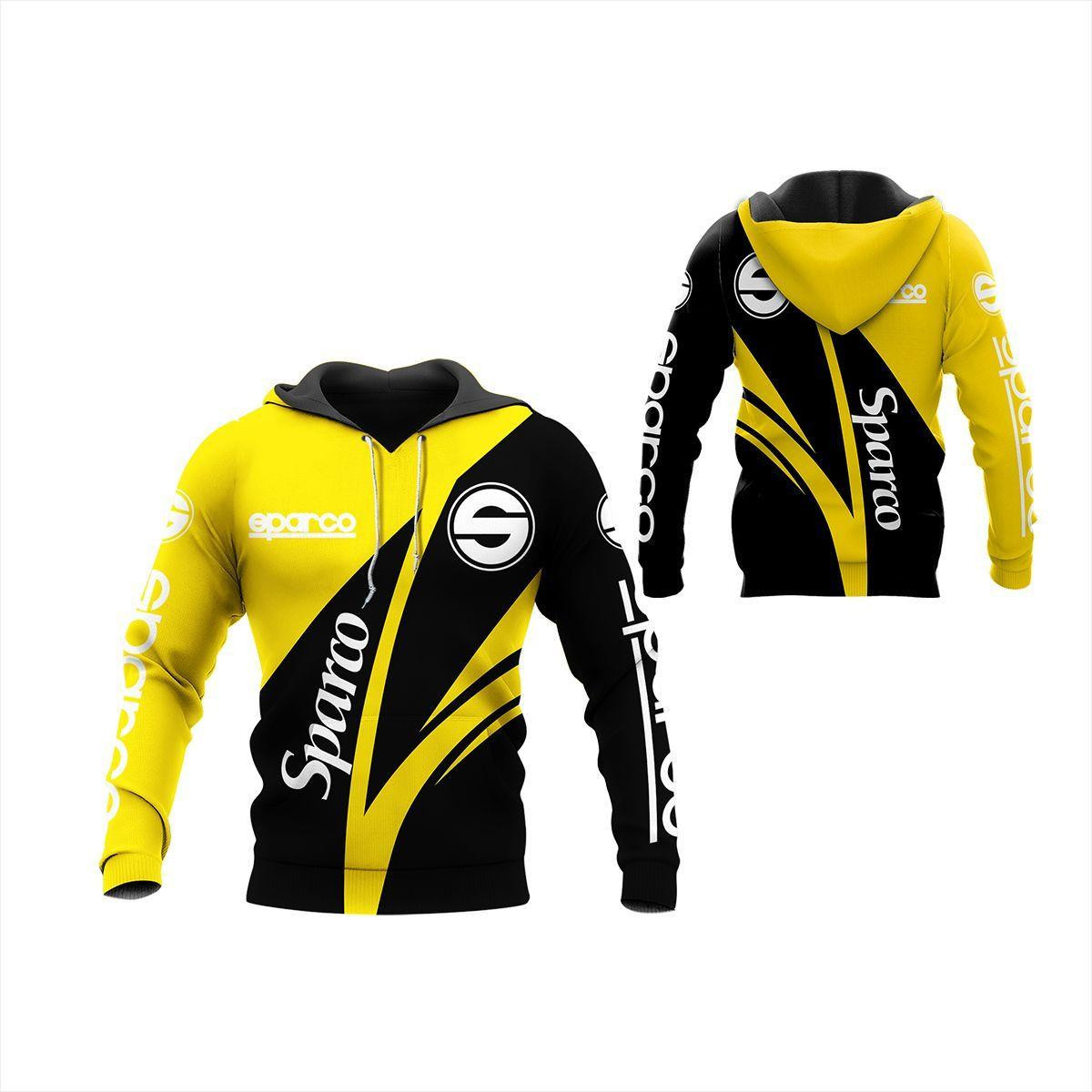 Sparco Shirt Fan Gift 101 Version Unisex 3d Hoodie Zip Hoodie