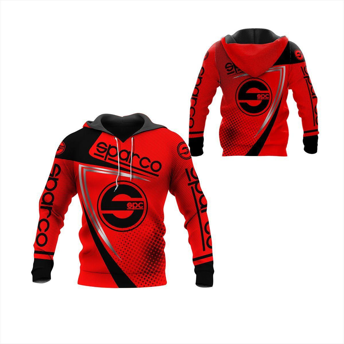 Sparco Shirt Fan Gift 121 Version Unisex 3d Hoodie Zip Hoodie