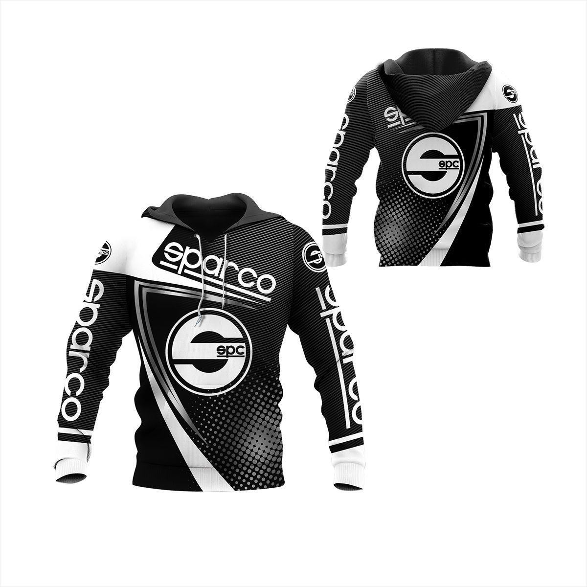 Sparco Shirt Fan Gift 124 Version Unisex 3d Hoodie Zip Hoodie