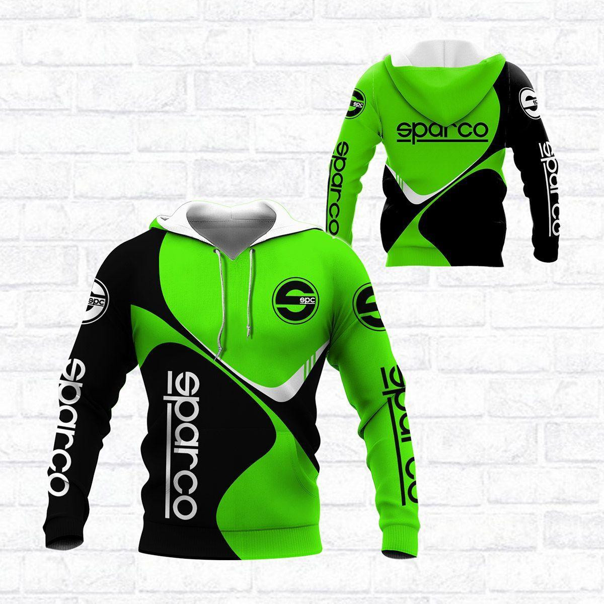 Sparco Shirt Fan Gift 323 Version Unisex 3d Hoodie Zip Hoodie