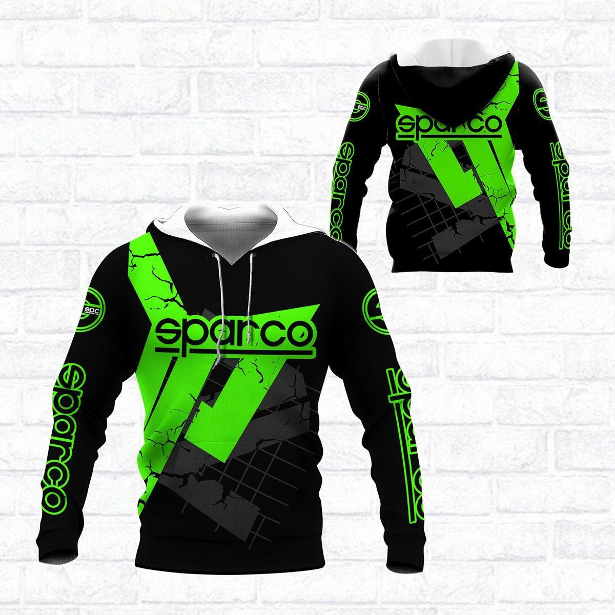 Sparco Shirt Fan Gift 334 Version Unisex 3d Hoodie Zip Hoodie