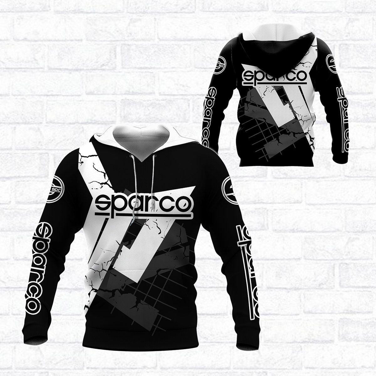 Sparco Shirt Fan Gift 335 Version Unisex 3d Hoodie Zip Hoodie
