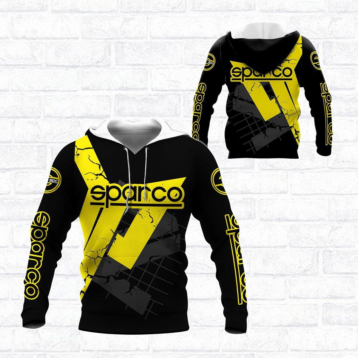 Sparco Shirt Fan Gift 336 Version Unisex 3d Hoodie Zip Hoodie