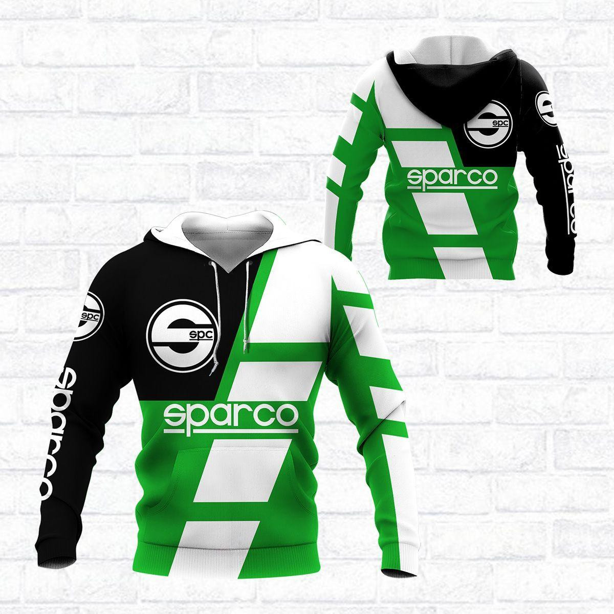 Sparco Shirt Fan Gift 368 Version Unisex 3d Hoodie Zip Hoodie