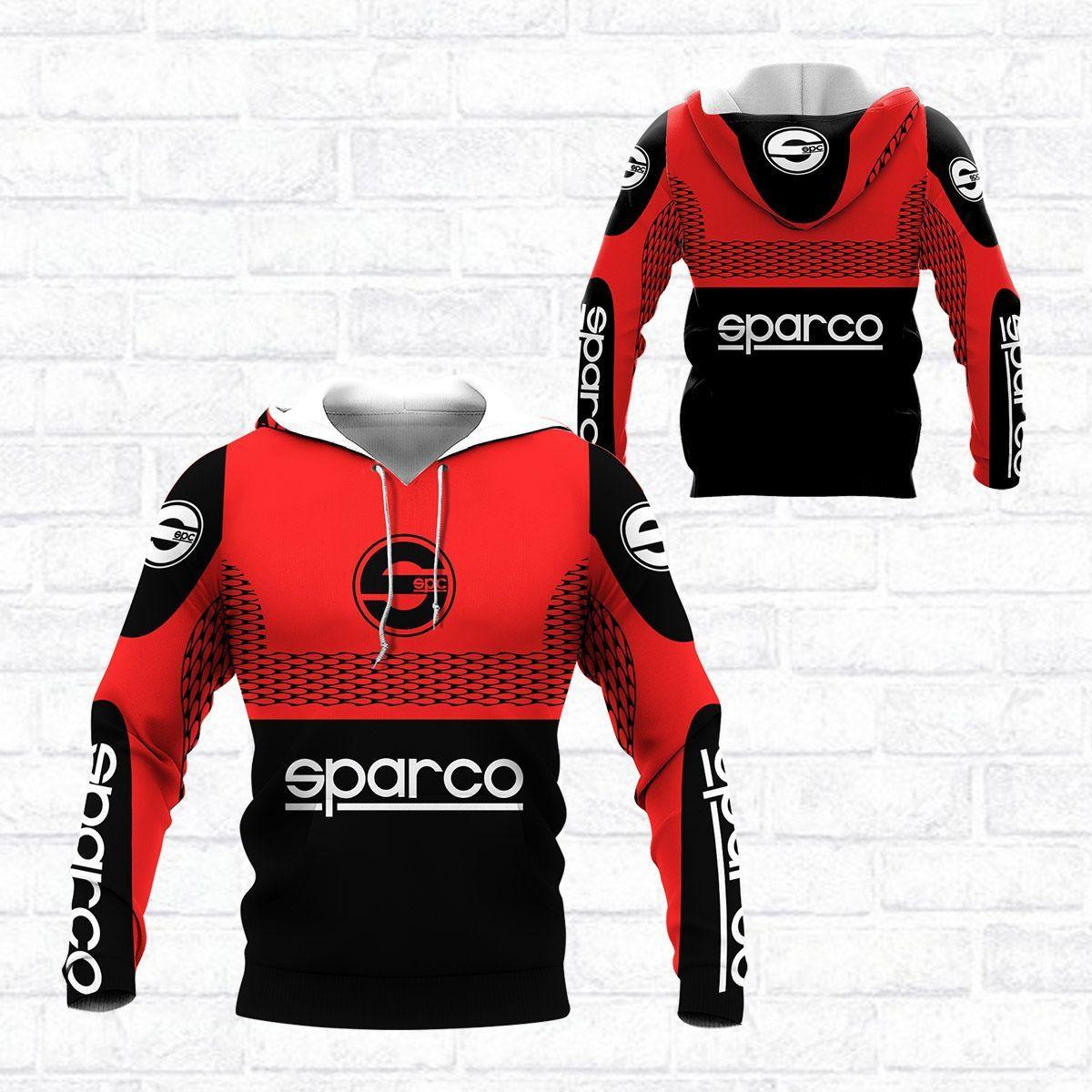 Sparco Shirt Fan Gift 370 Version Unisex 3d Hoodie Zip Hoodie