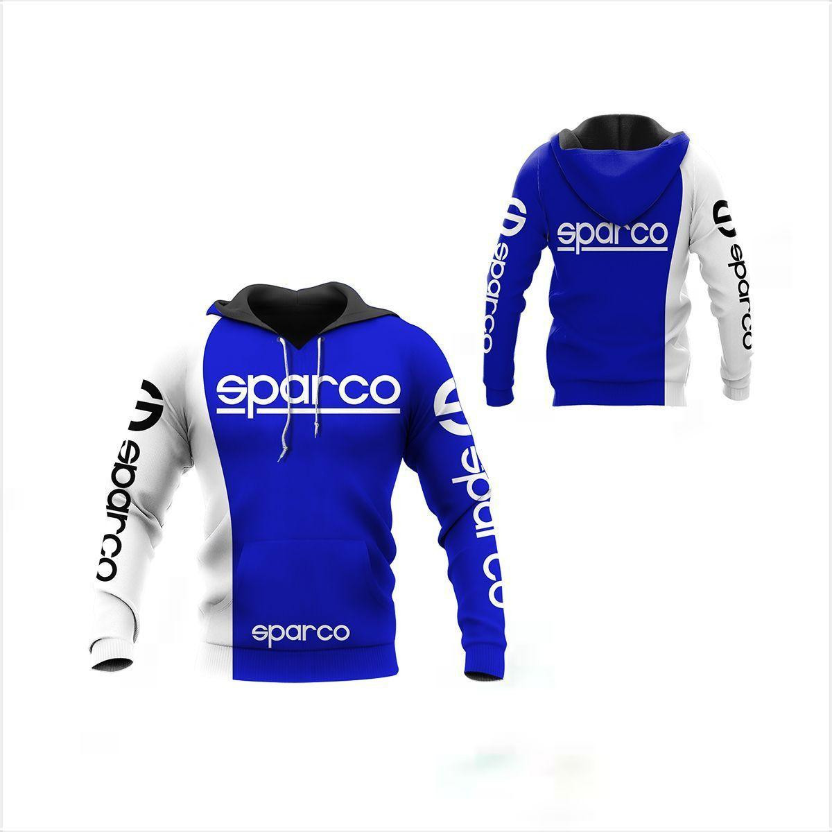 Sparco Shirt Fan Gift 92 Version Unisex 3d Hoodie Zip Hoodie