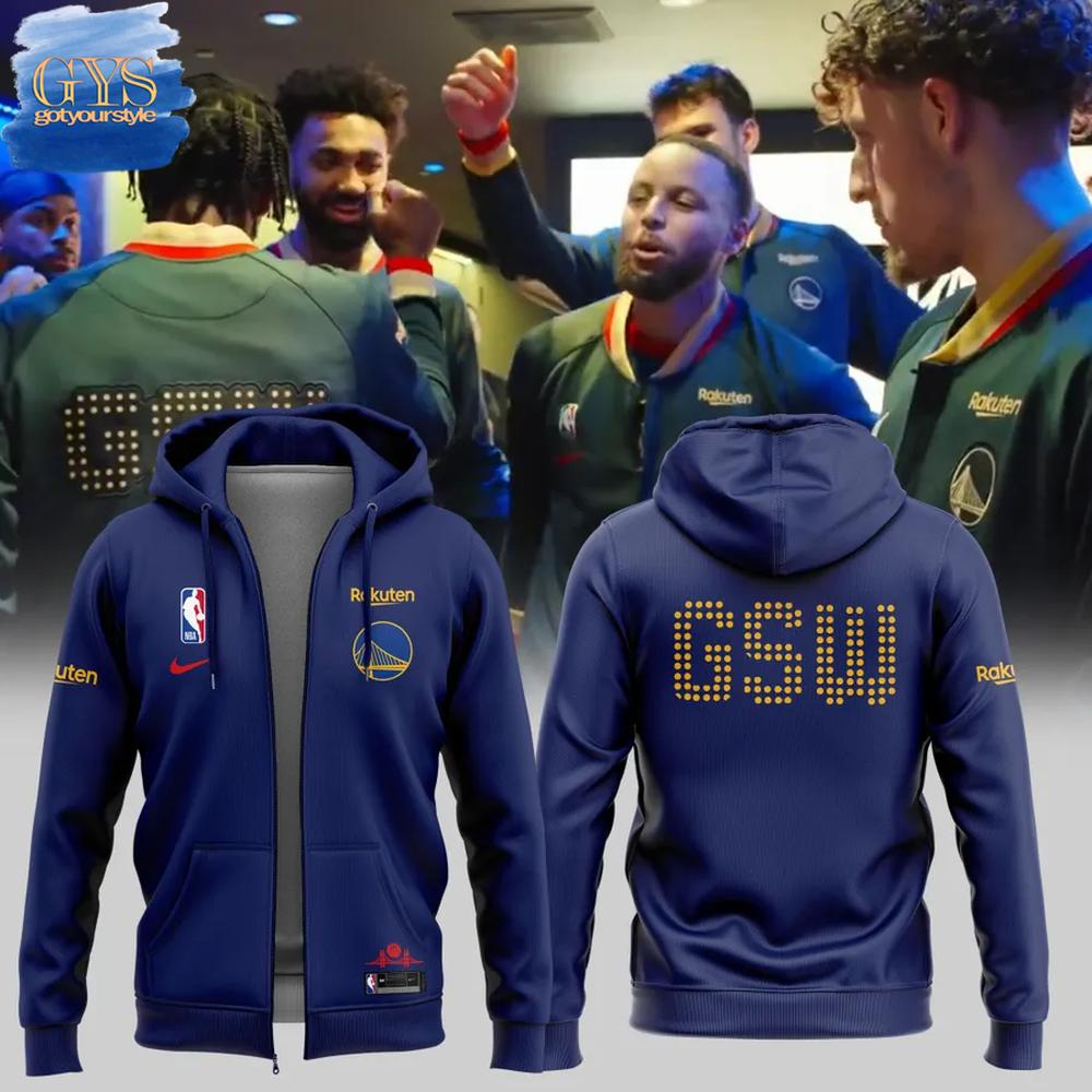 Special New Edition Golden State Warriors PlayOffs Zip Hoodie 2025