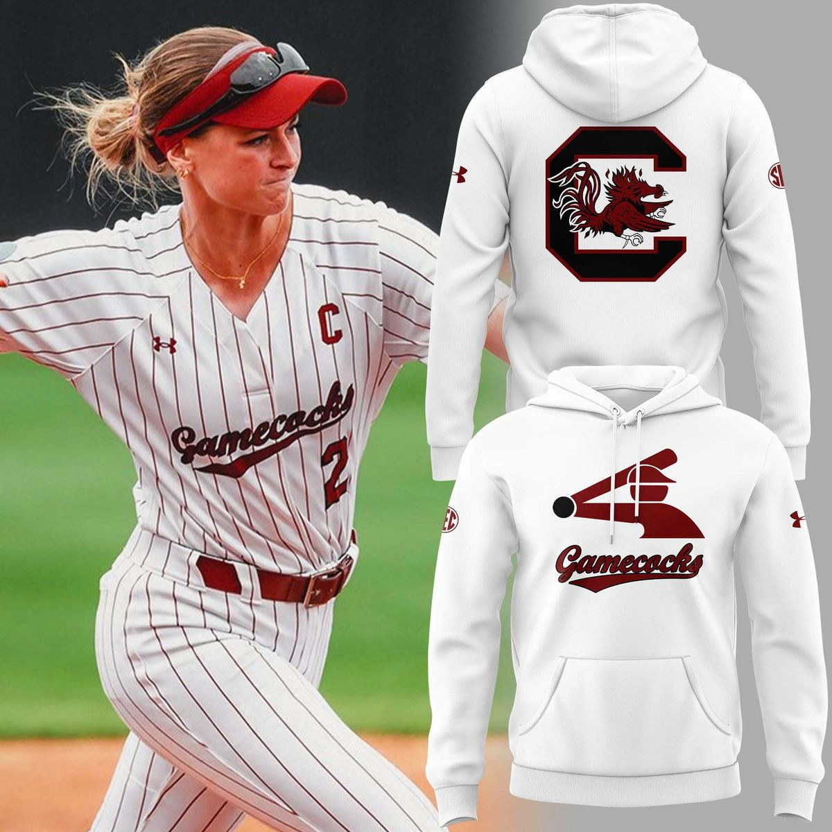 Special New Ucla Softball Stickman White Hoodie Gifts For Mom