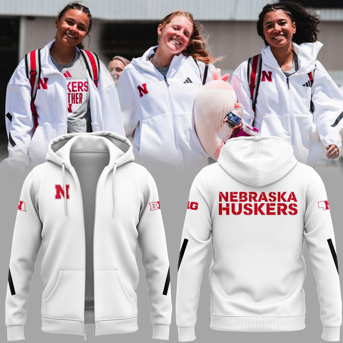 Special New Uniform Nc White Zip Hoodie 2025 Softball Fan Gift Ideas