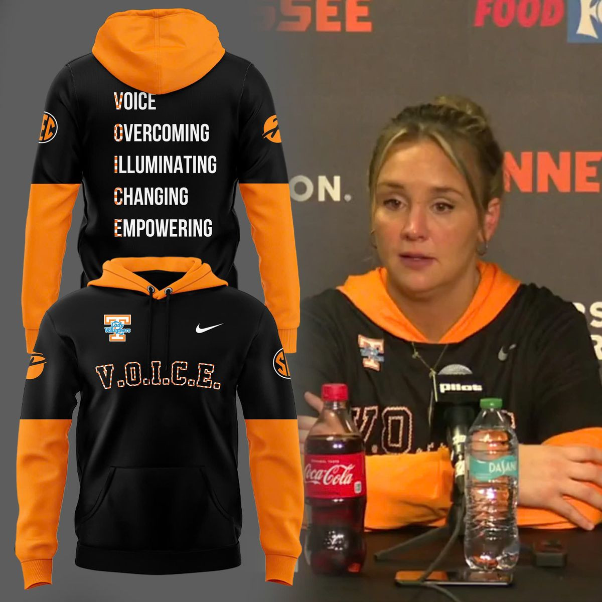 Special New Voice Black Orange Hoodie Basketball Fan Gift Ideas