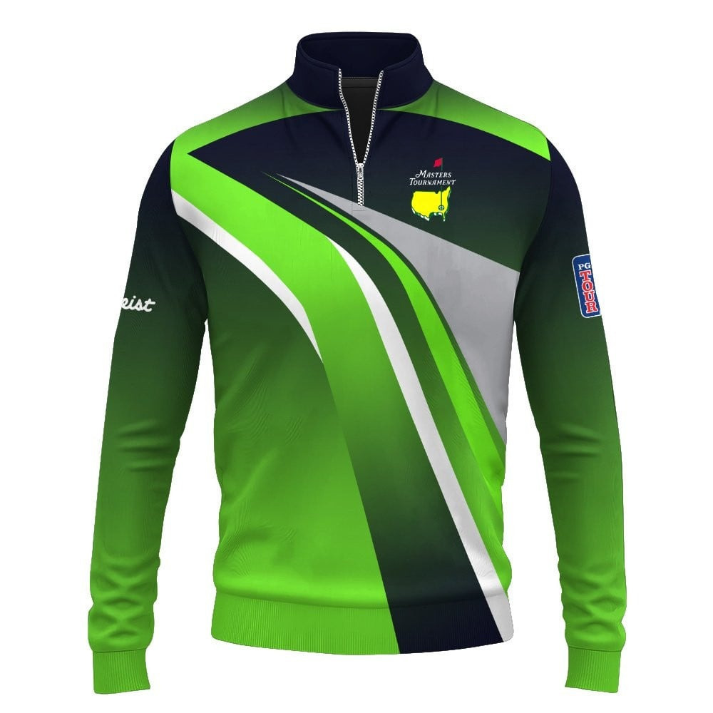 Special Release Masters Golf Green Brands Men Quarter-Zip Pullover Golf Gifts For Men