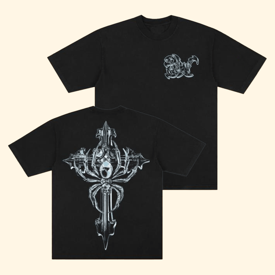 Spider Cross T-Shirt 8thwndr Merch Birthday Gifts For Fathers Day From Son Gifts For Besties
