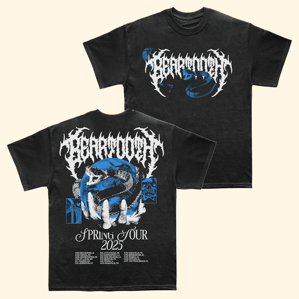 Spring Tour 2025 T-Shirt Beartooth Merch Fathers Day Presents For Son Gifts For Besties