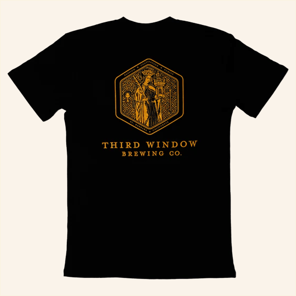 St Barbara T-Shirt Third Window Brewing Merch Birthday Gifts For Brother Gifts For Besties