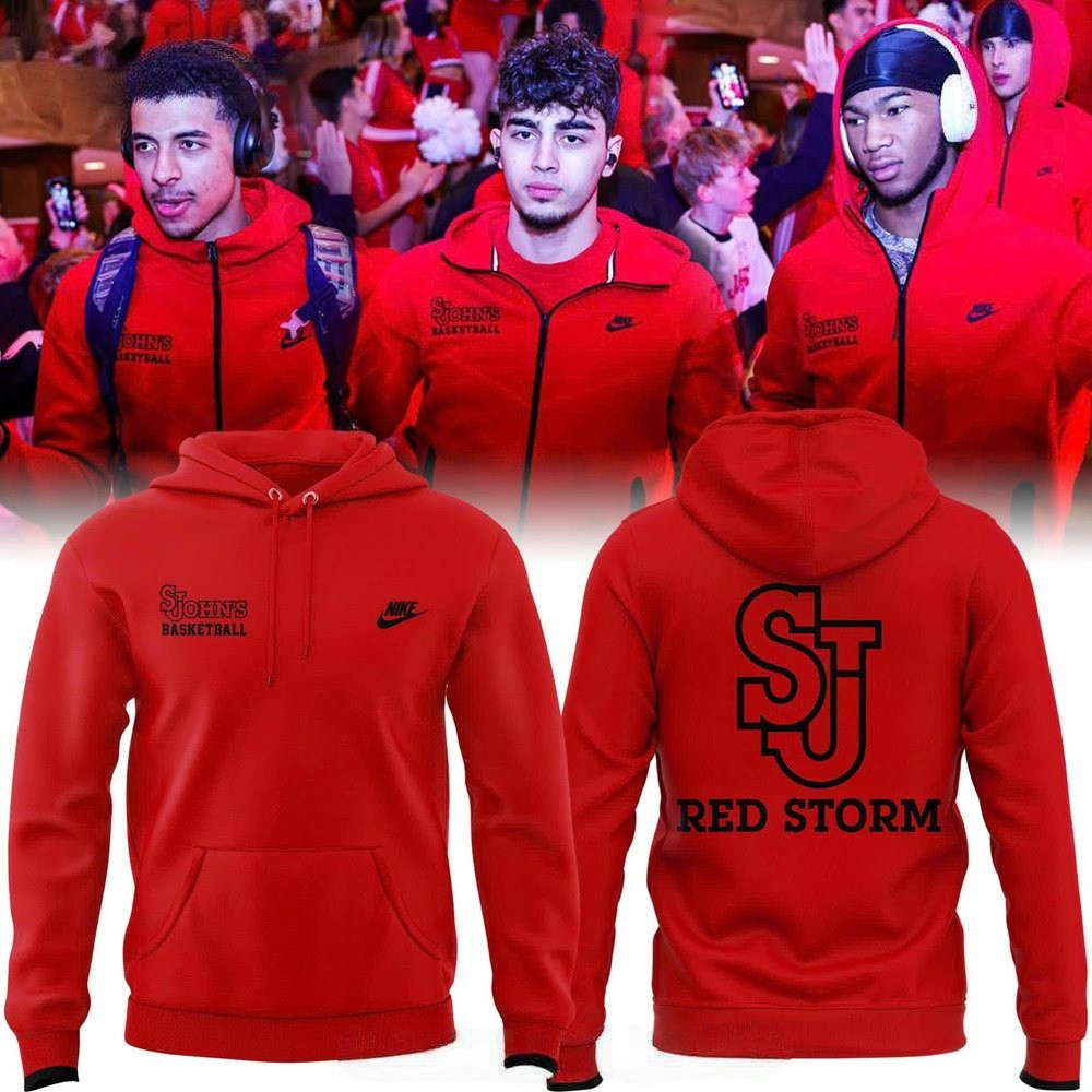 St. JohnÃ¢â‚¬â„¢s Red Storm Basketball 2025  Hoodie NBL Gift