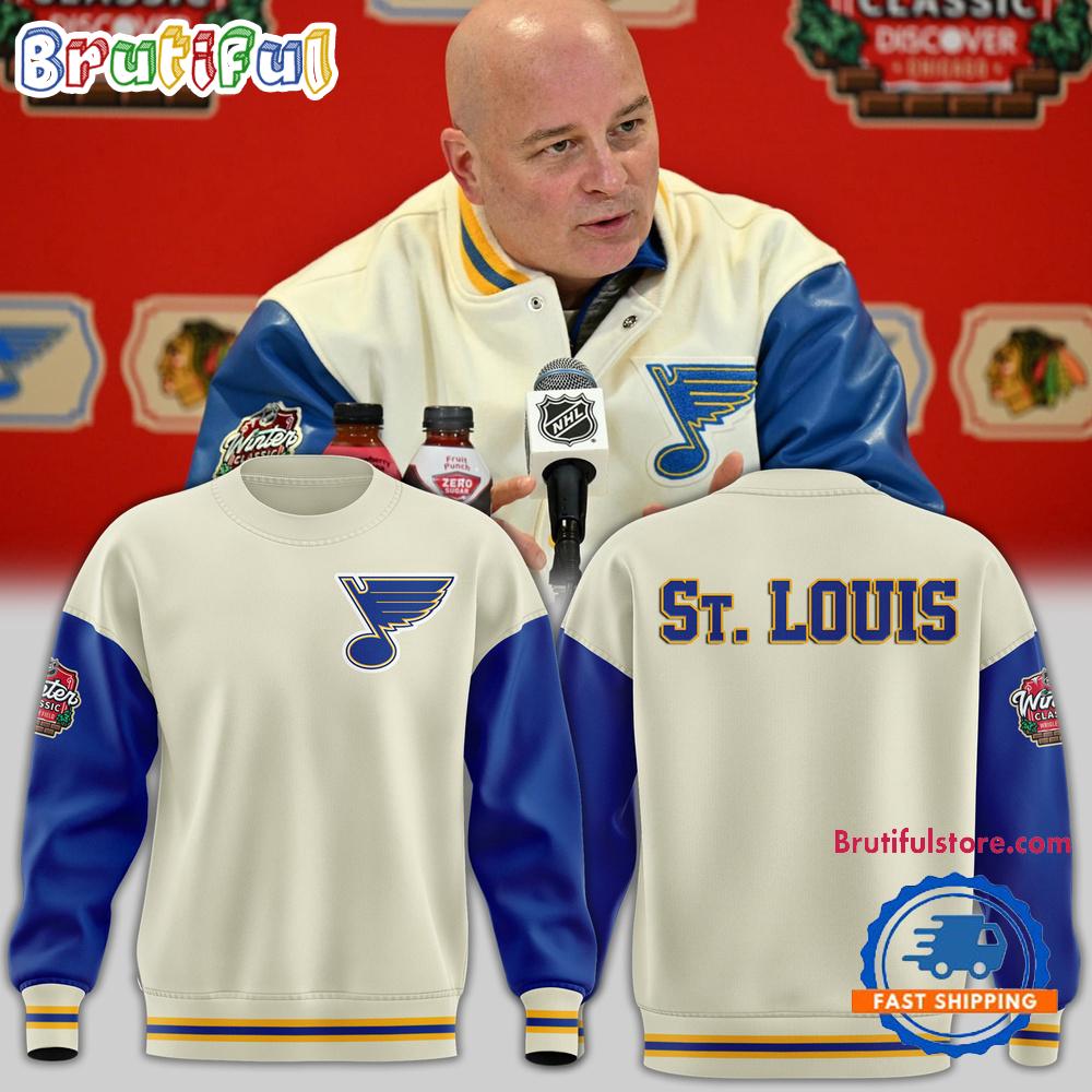 St Louis Blues Special Winter Classic Sweatshirt