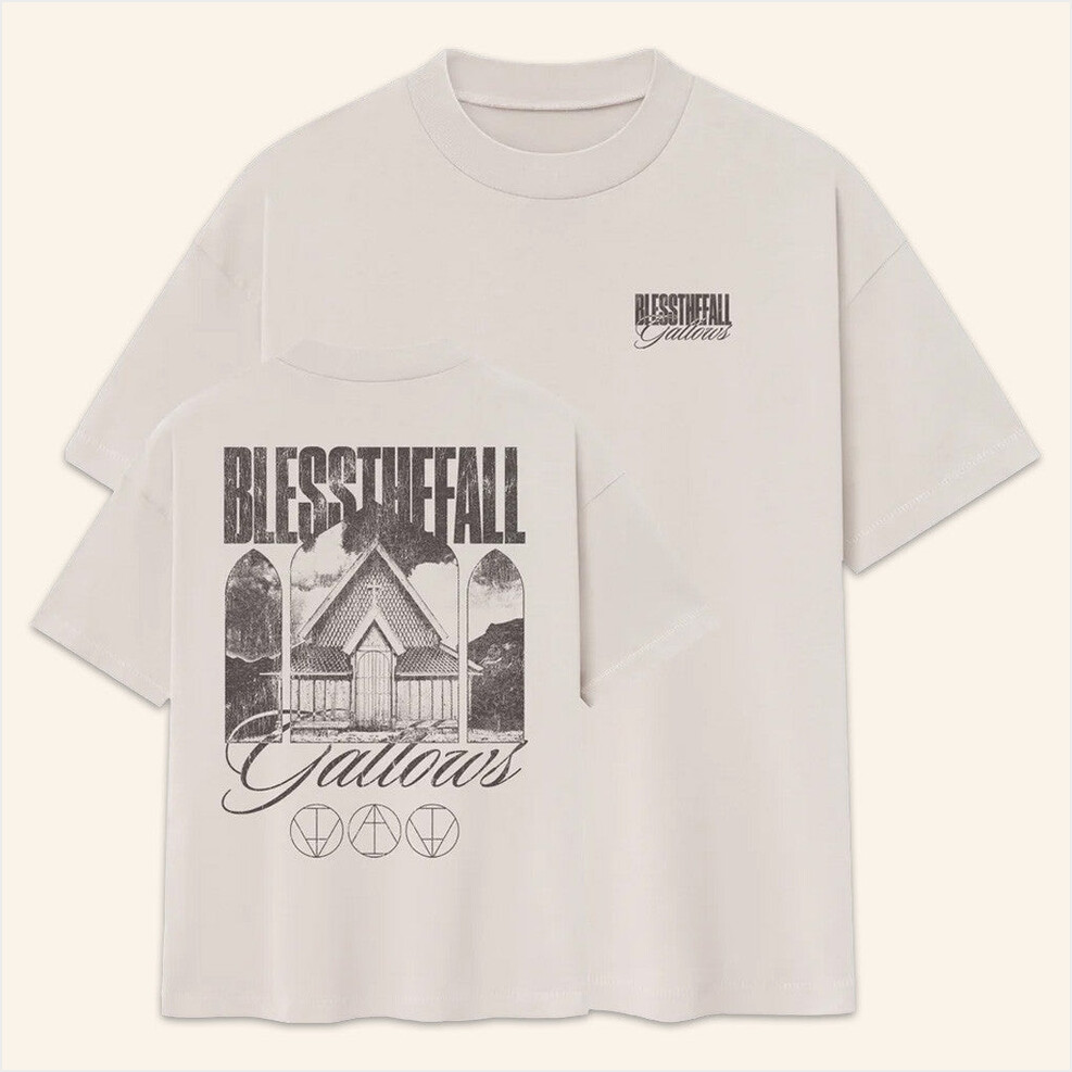 Stained Glass Shirt Blessthefall Merch Music Related Birthday Gifts For Guys Gifts For BFF