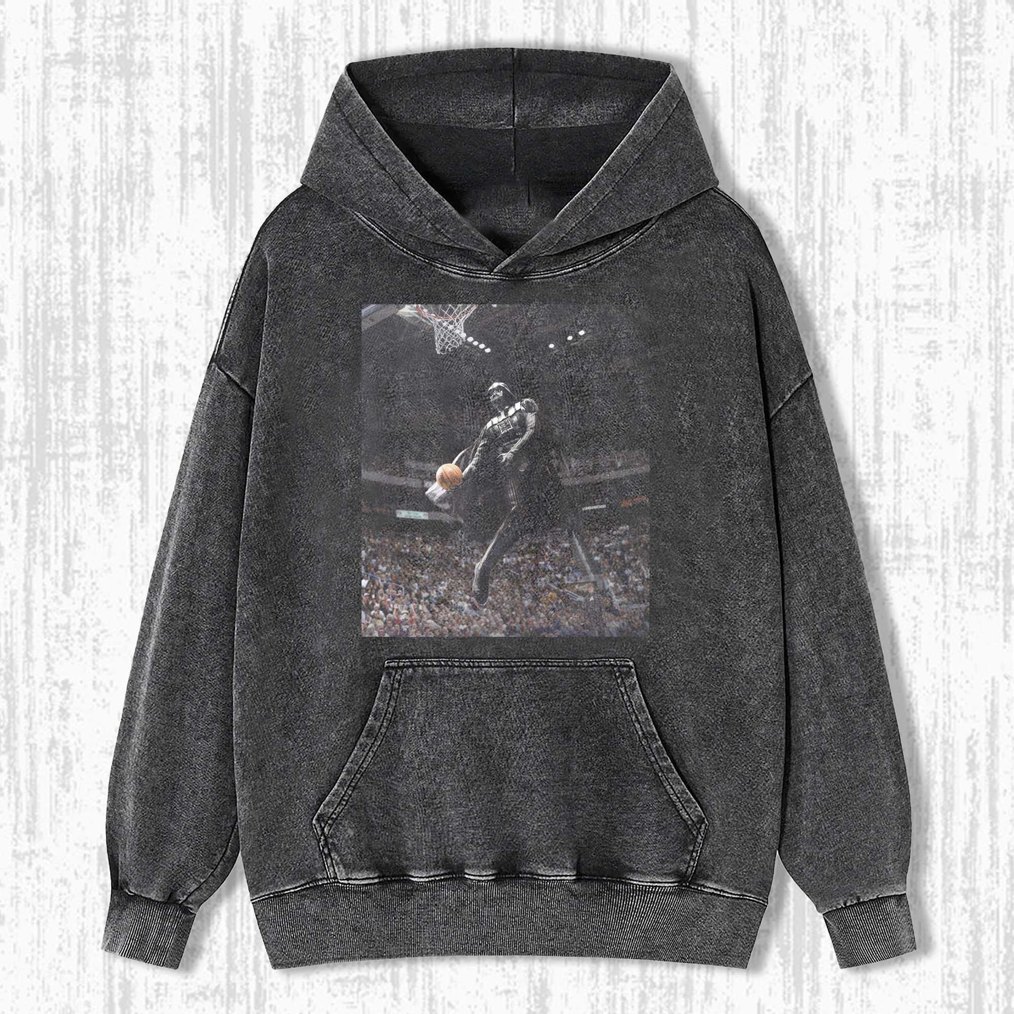 Star Wars Darth Vader Playing Basketball Hoodie Cool Gifts For Star Wars Lovers