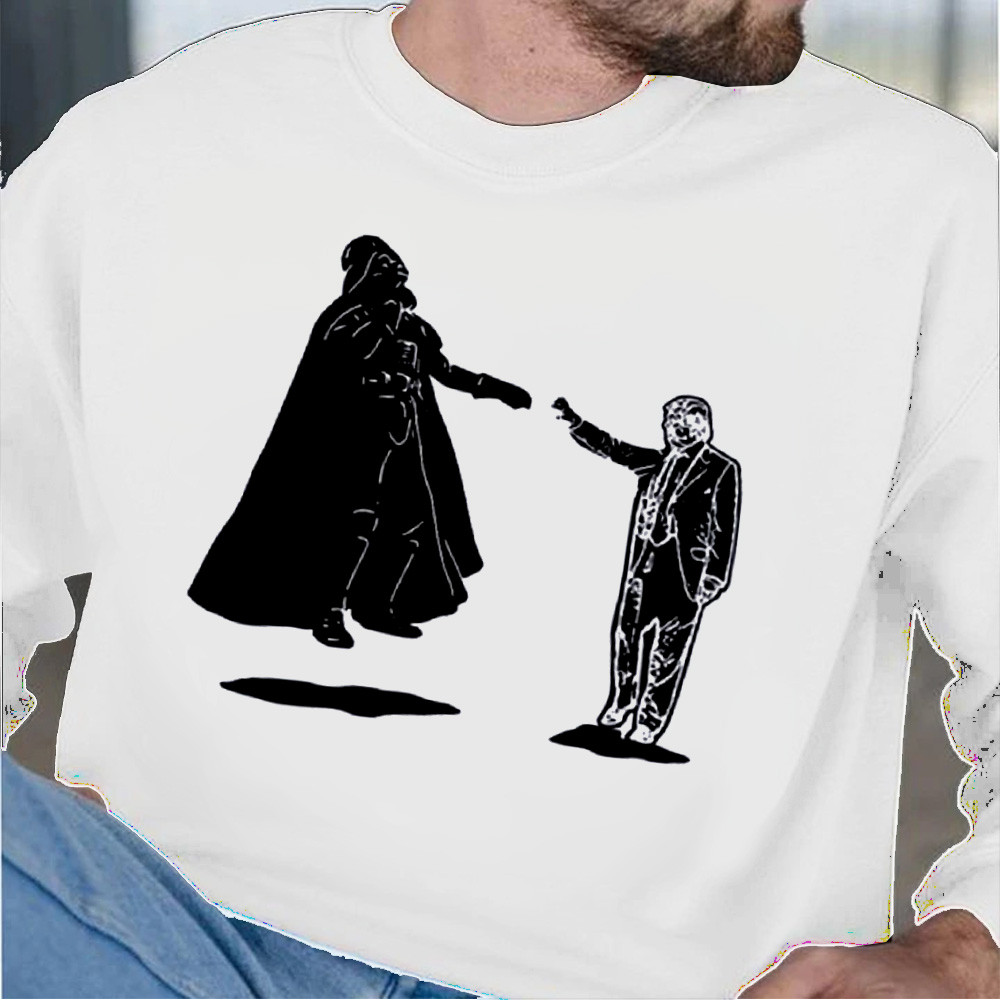 Star Wars Inspired Donald Trump Funny Sweatshirt FatherÃ¢â‚¬â„¢sDay Present Ideas