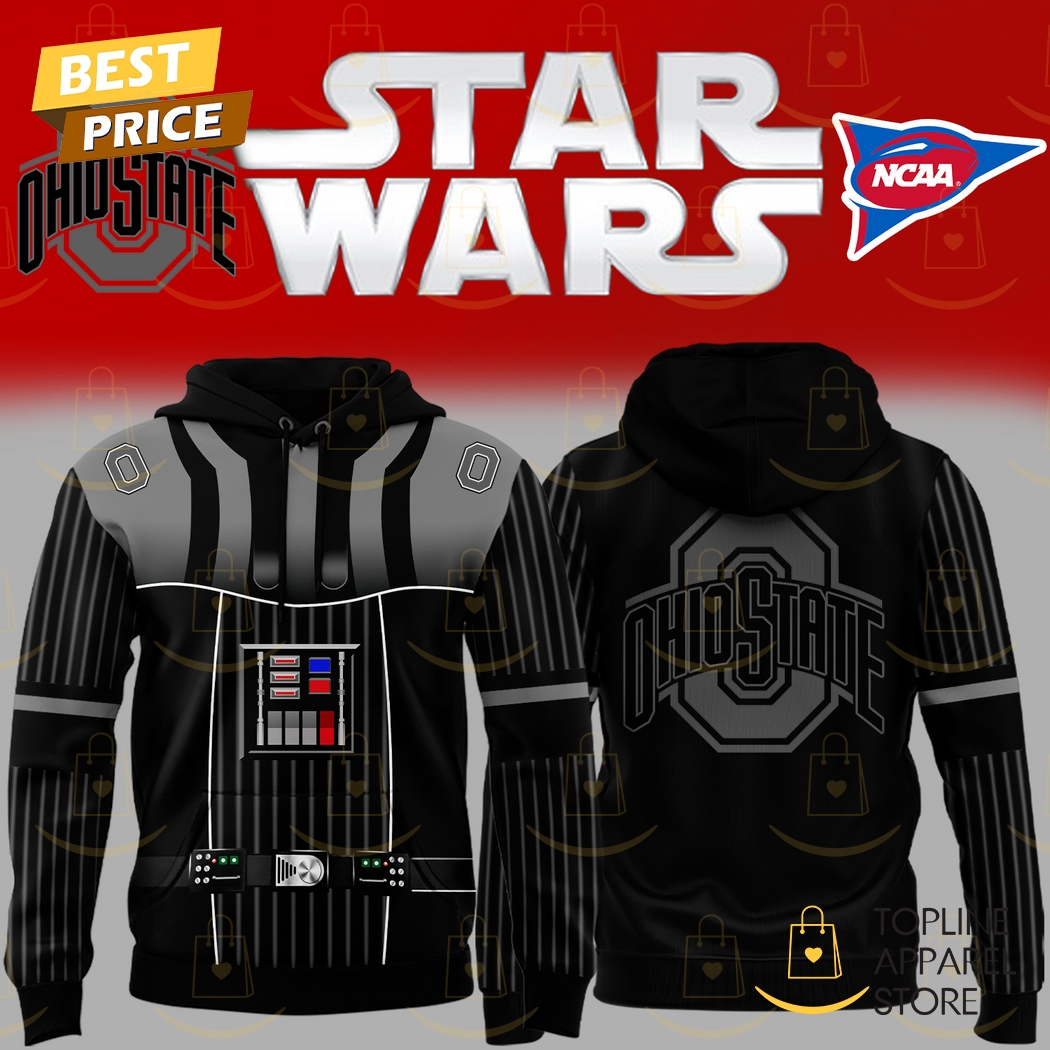 Star Wars x Ohio State Buckeyes Hoodie - Black