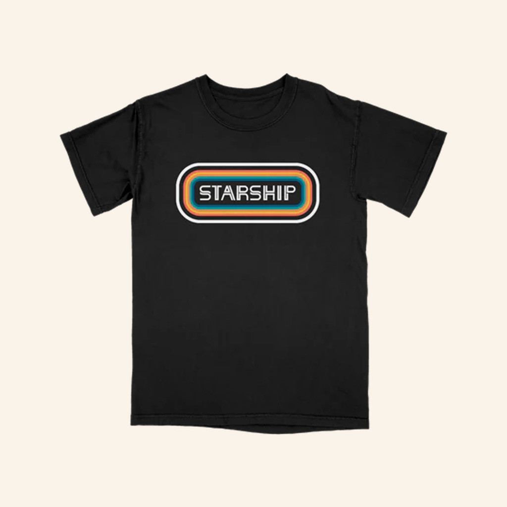Starship Merch Retro Starship T-Shirt Best Gifts For Boyfriend