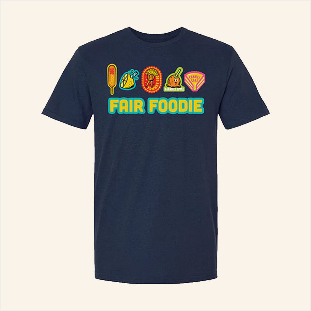 State Fair Of Texas Fair Foodie Icons T-Shirt Bigtexstore Merch Best Friend Birthday Gifts