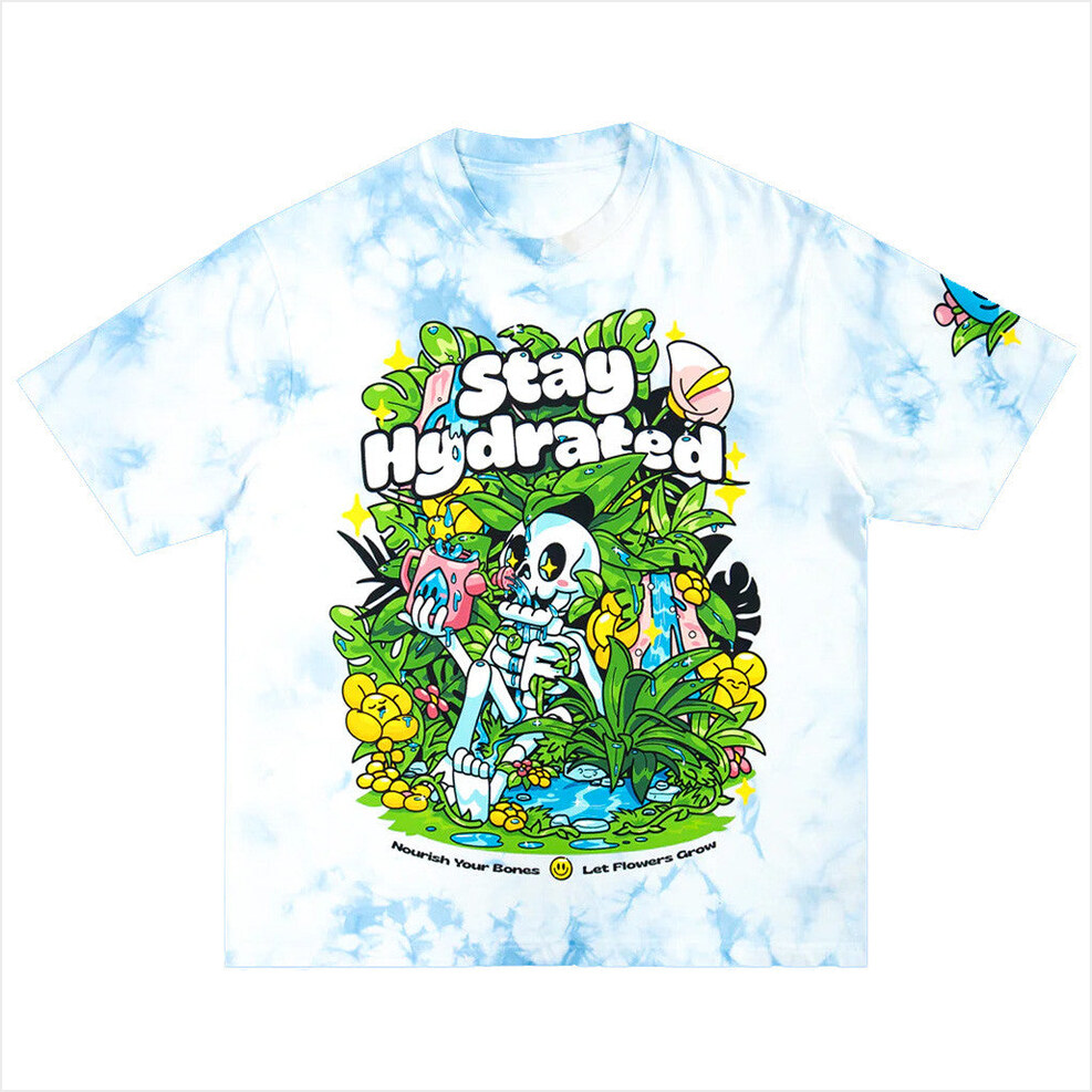 Stay Hydrated Tie Dye T-Shirt Cold Ones Merch Best Birthday Gifts For Husband BFF Gifts Ideas