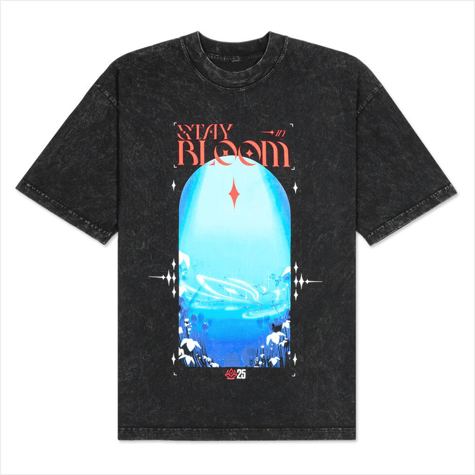 Stay In Bloom 2025 Wash T-Shirt Dabin Merch Best Friend Birthday Gifts Christmas Presents