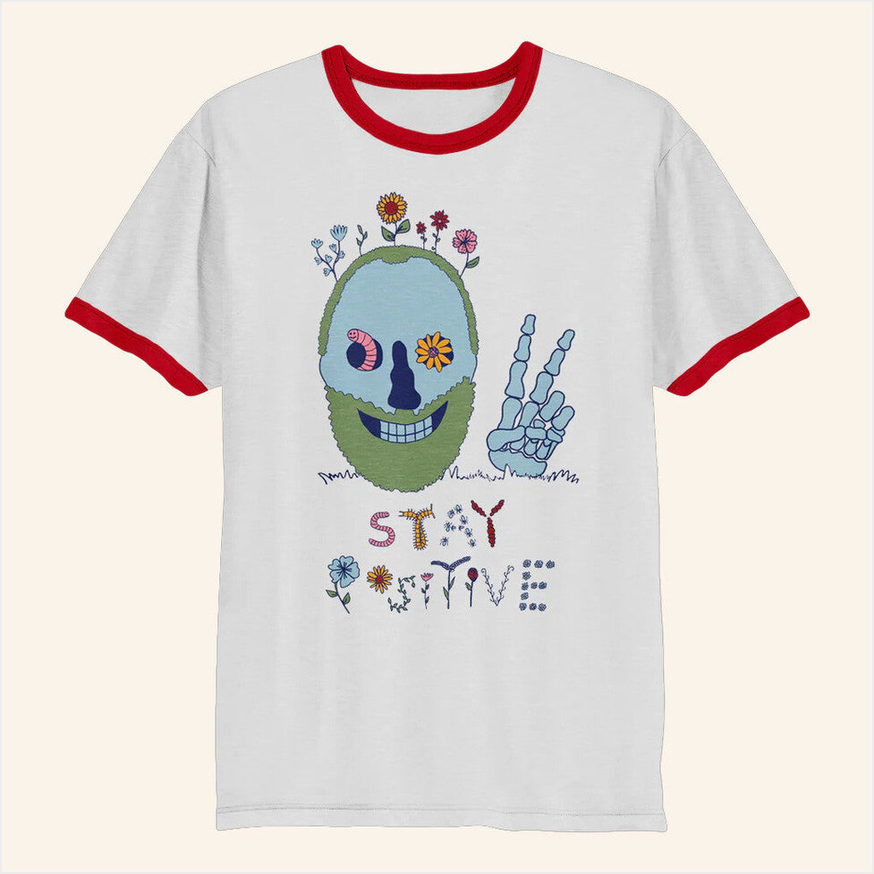 Stay Positive T-Shirt Arishaffir Merch Birthday Gifts For Friends Christmas Presents