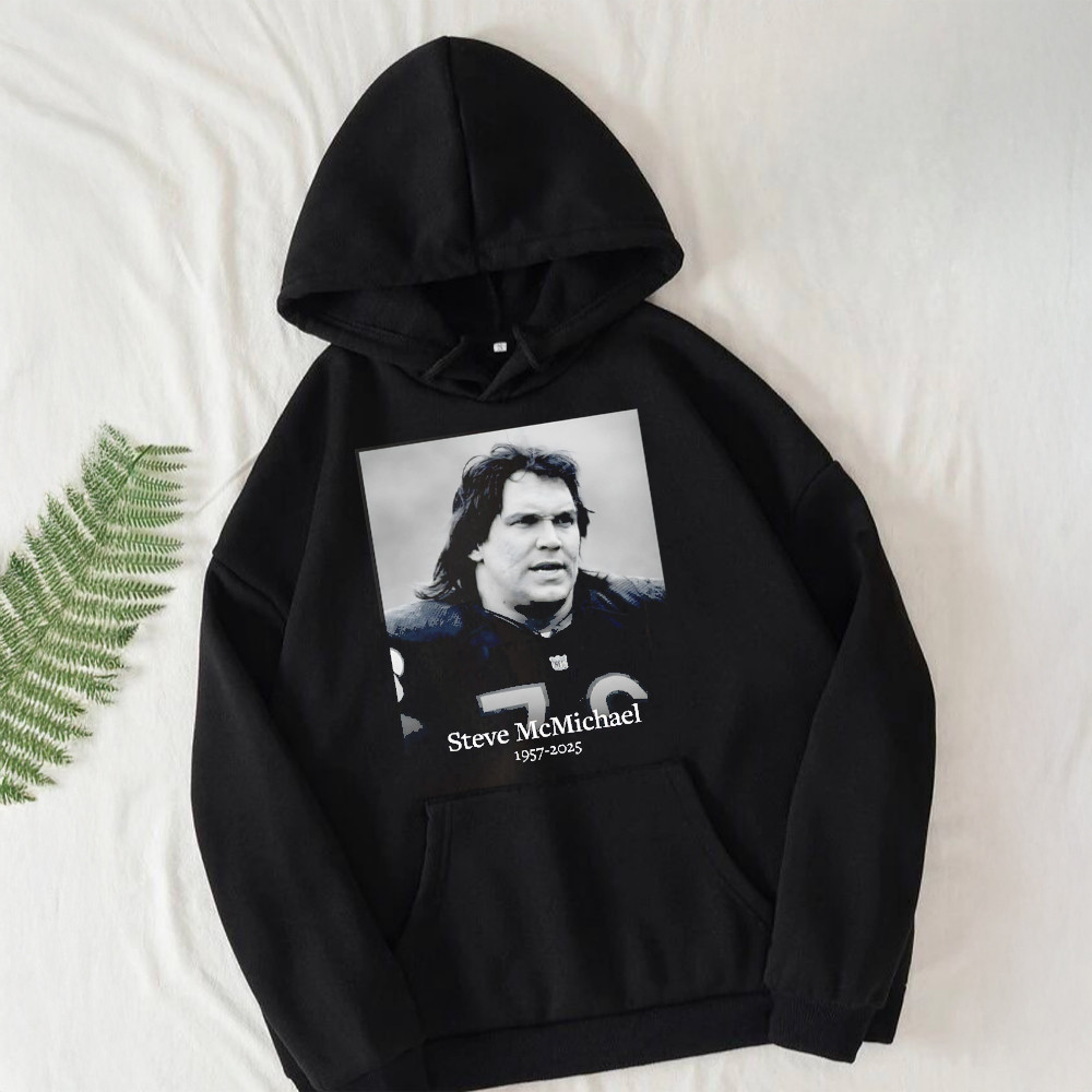 Steve McMichael 1957 2025 Hoodie Steve McMichael Memorial Gifts For Fans