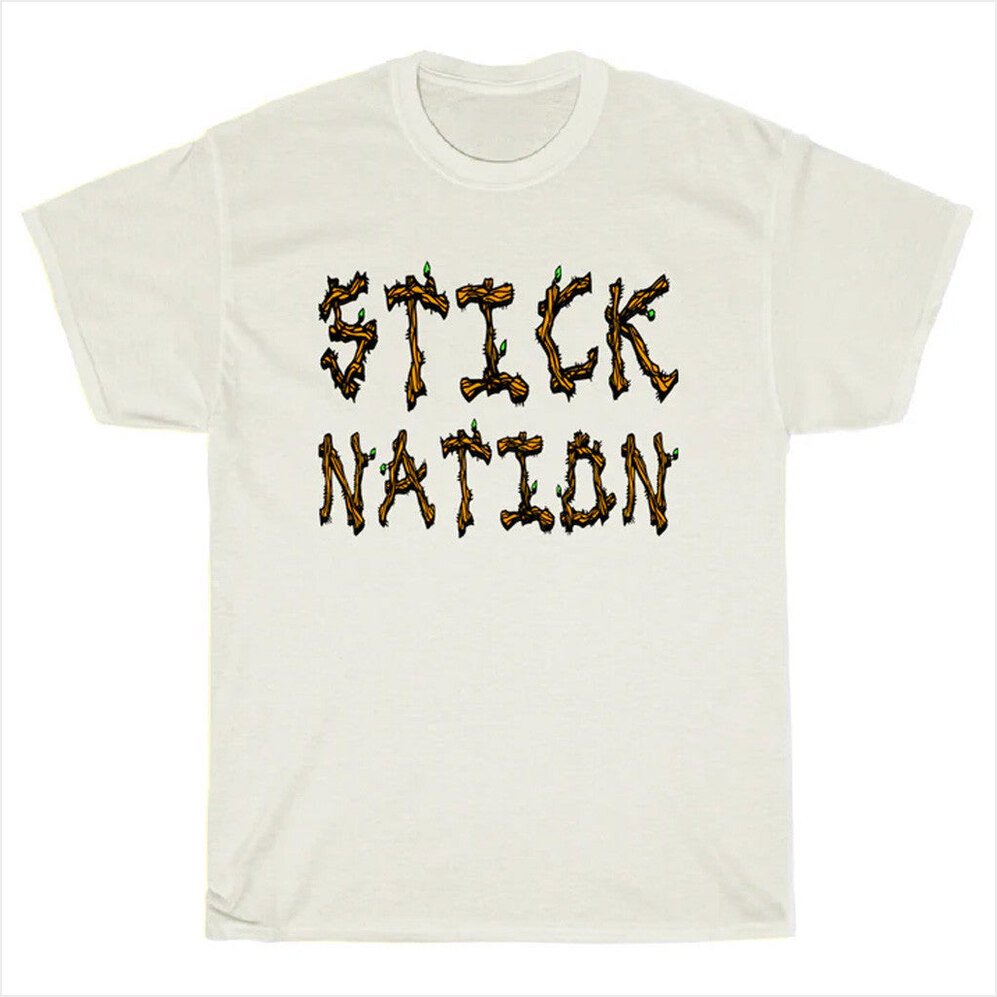 Stick Nation T-Shirt Bossdog Art Merch BFF Birthday Gifts Ideas Christmas Presents