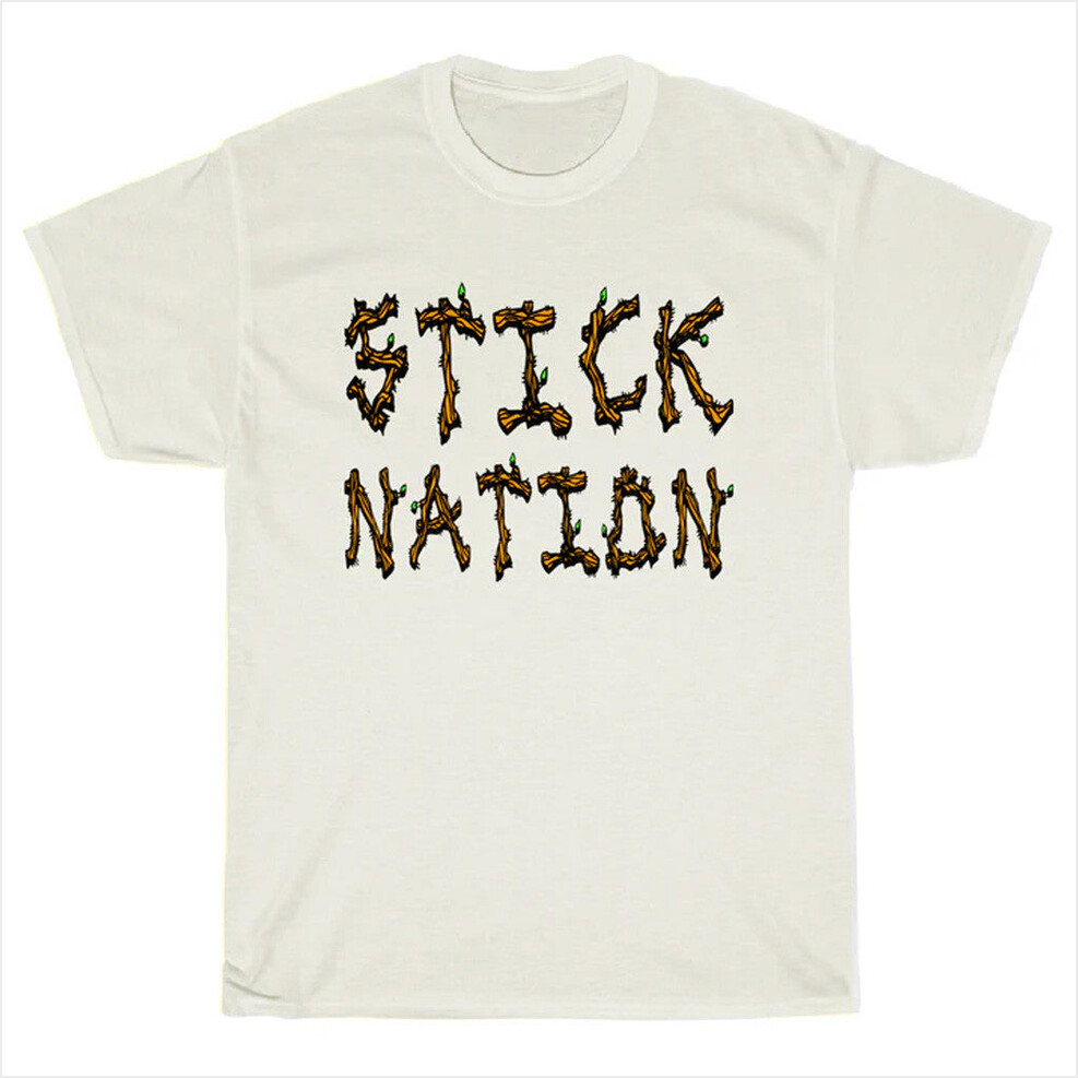 Stick Nation T-Shirt Bossdog Art Merch Birthday Gift Ideas Christmas Presents
