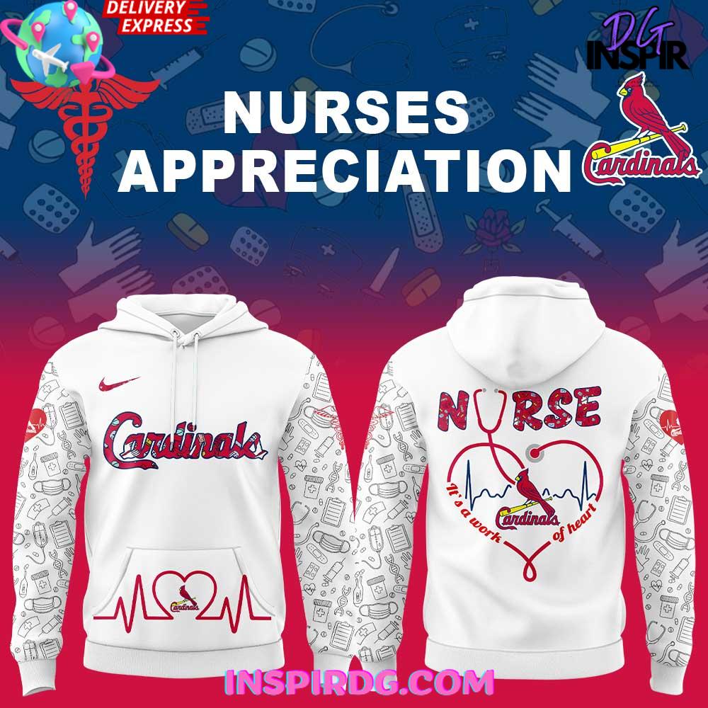 StLouis Cardinals Nurses Appreciation 2025 Hoodie