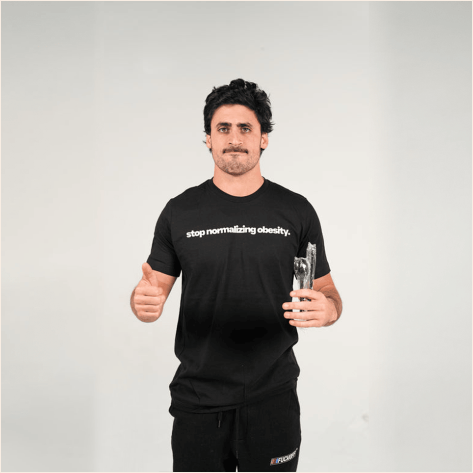 Stop Normalizing Obesity T-Shirt Duke Gomez Merch Birthday Gifts For Fathers Day From Son