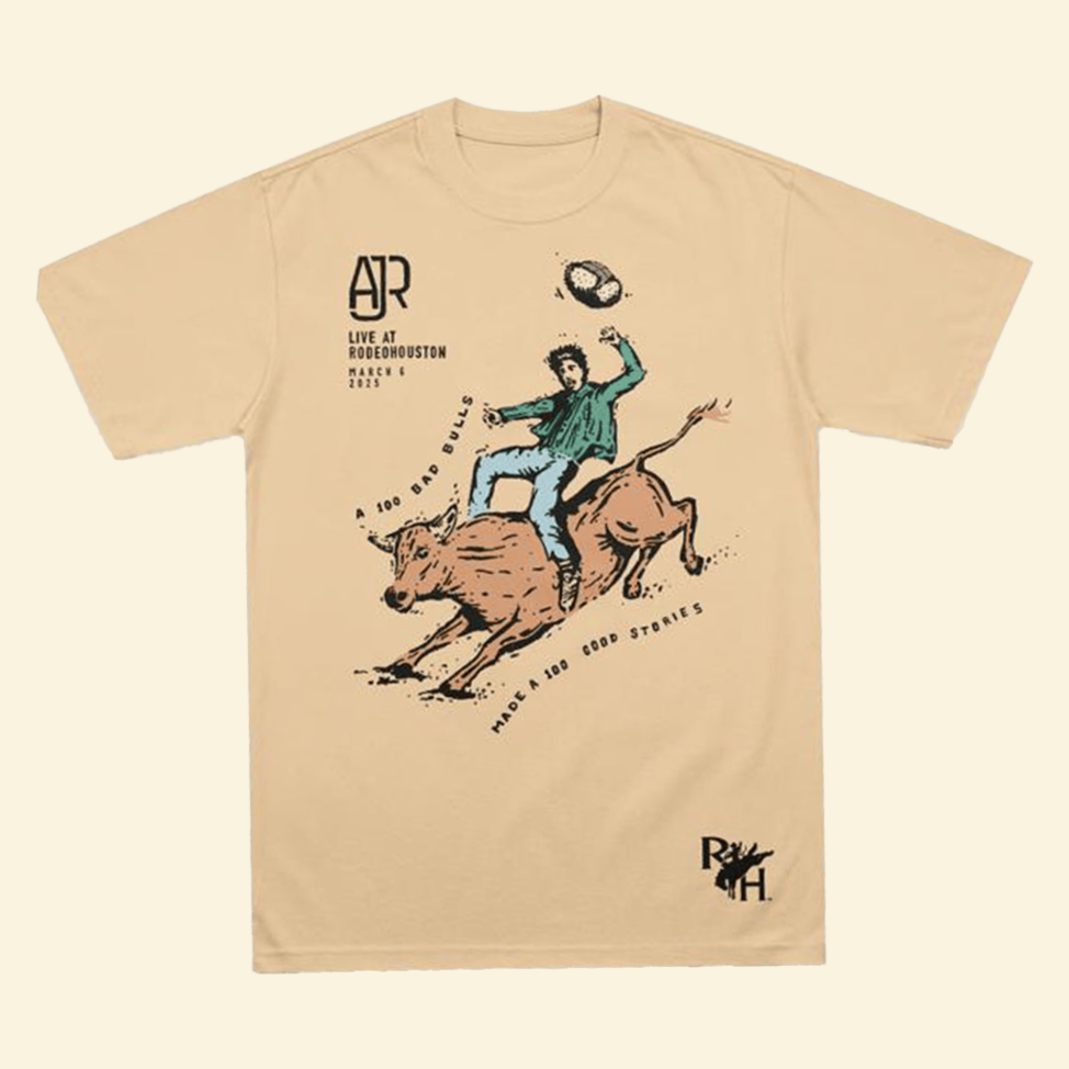 Store Bucking Bronco T-Shirt AJR Brothers Merch Cool Gifts For Music Lovers Best Friend Gifts
