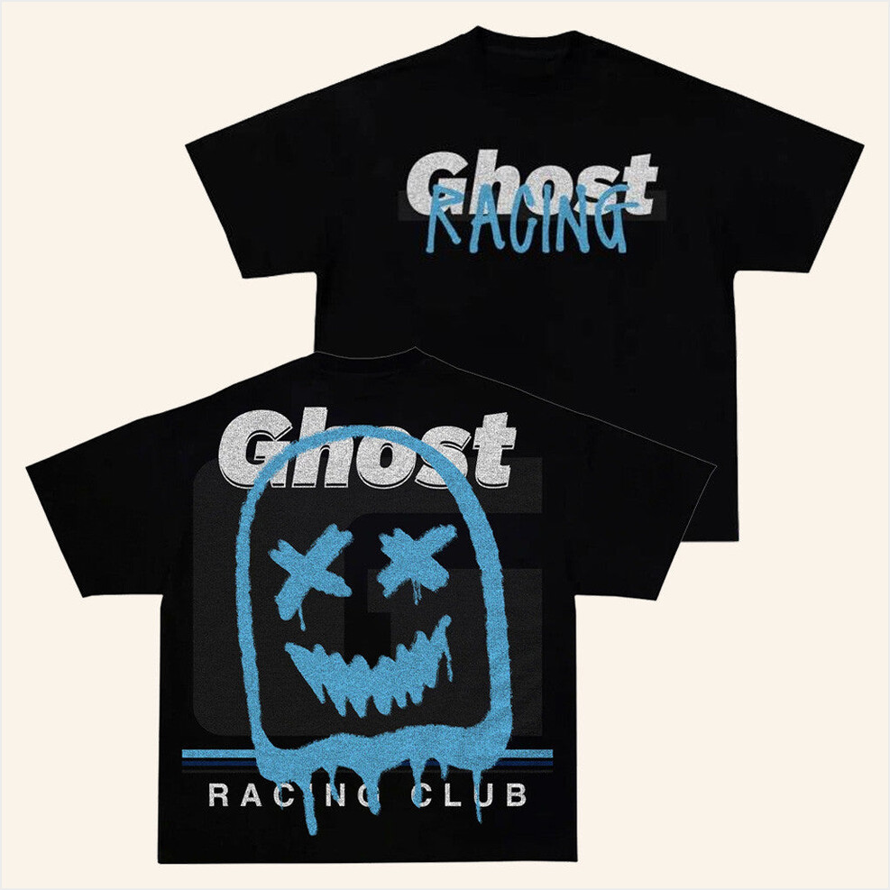 Store Shop G Ghost Club Shirt Official Ghost Racing Merch Black Birthday Gifts For Best Friend