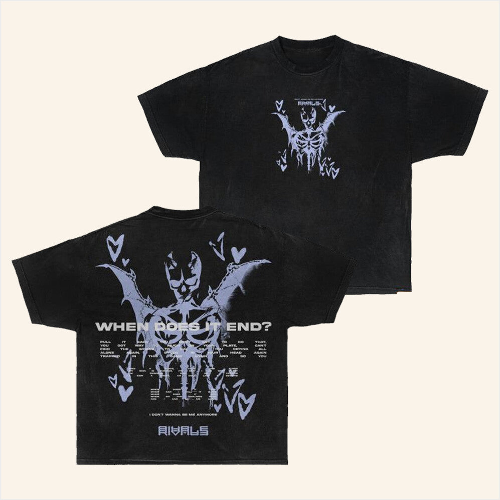 Store Shop When Does It End T-Shirt Rivals Merch Birthday Gifts For Friends Christmas Presents