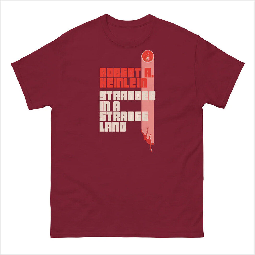 Stranger In A Strange Land T-Shirt Out Of Print Merch Birthday Gifts For Friends