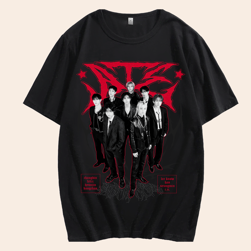 Stray Kids 8 DominATE World Tour T-Shirt Live Nation Stray Kids Merch Stray Kids Tour Merch