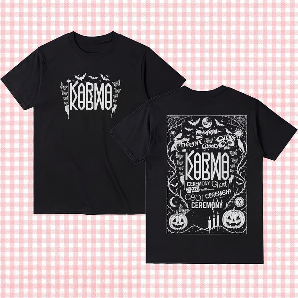Stray Kids Karma Tracklist Shirt Stray Kids Karma T-Shirt Stray Kids Ceremony Shirt