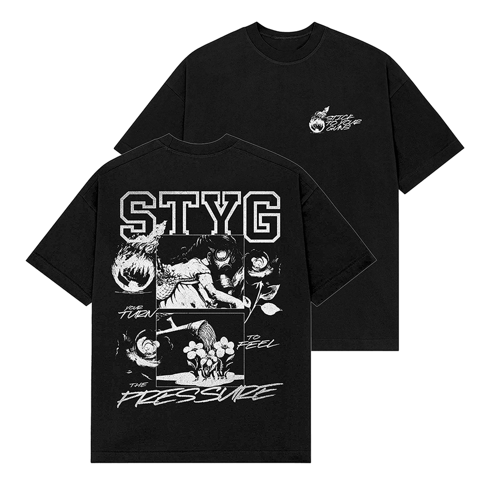STYG Merch Shirt Stick To Your Guns Merch Stick To Your Guns Feel The Pressure T-Shirt