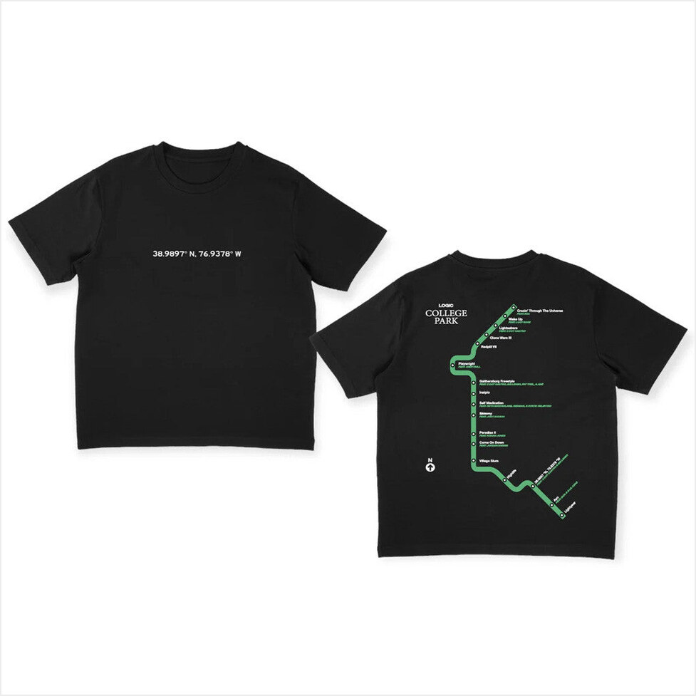 Subway Coordinates T-Shirt Logic Merch Birthday Gifts For My Boyfriend Gifts For Best Friend