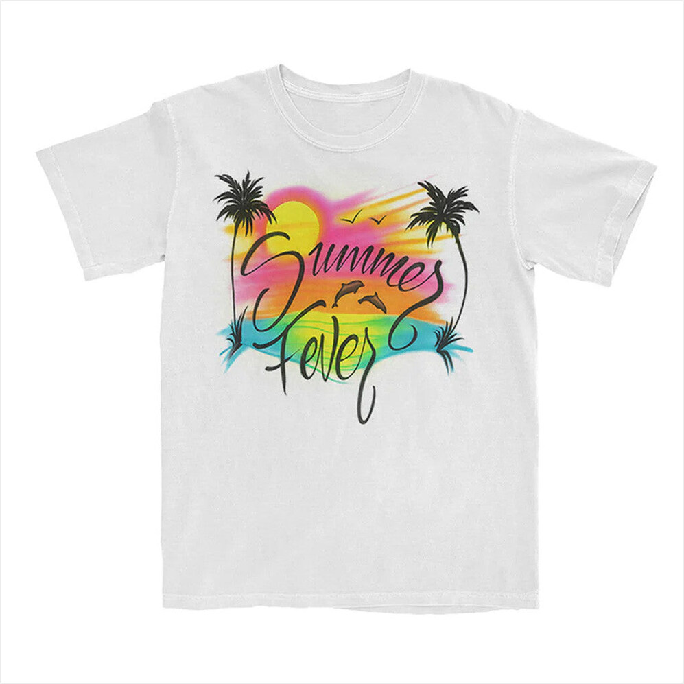 Summer Fever Graphic T-Shirt Little Big Town Merch Friends Birthday Gifts For Besties