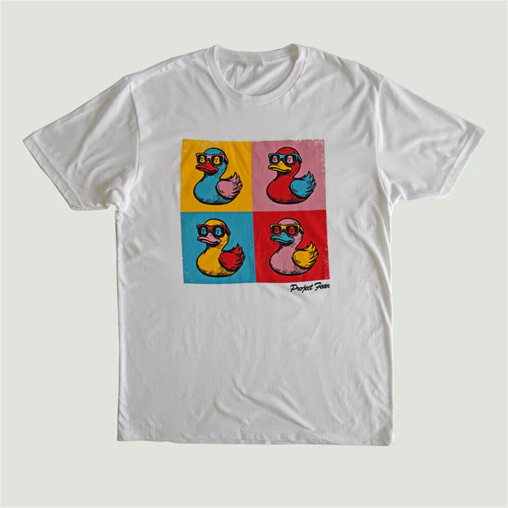 Summer Fun White T-Shirt Project Fear Merch Funny Graphic Tees Birthday Gifts For Besties