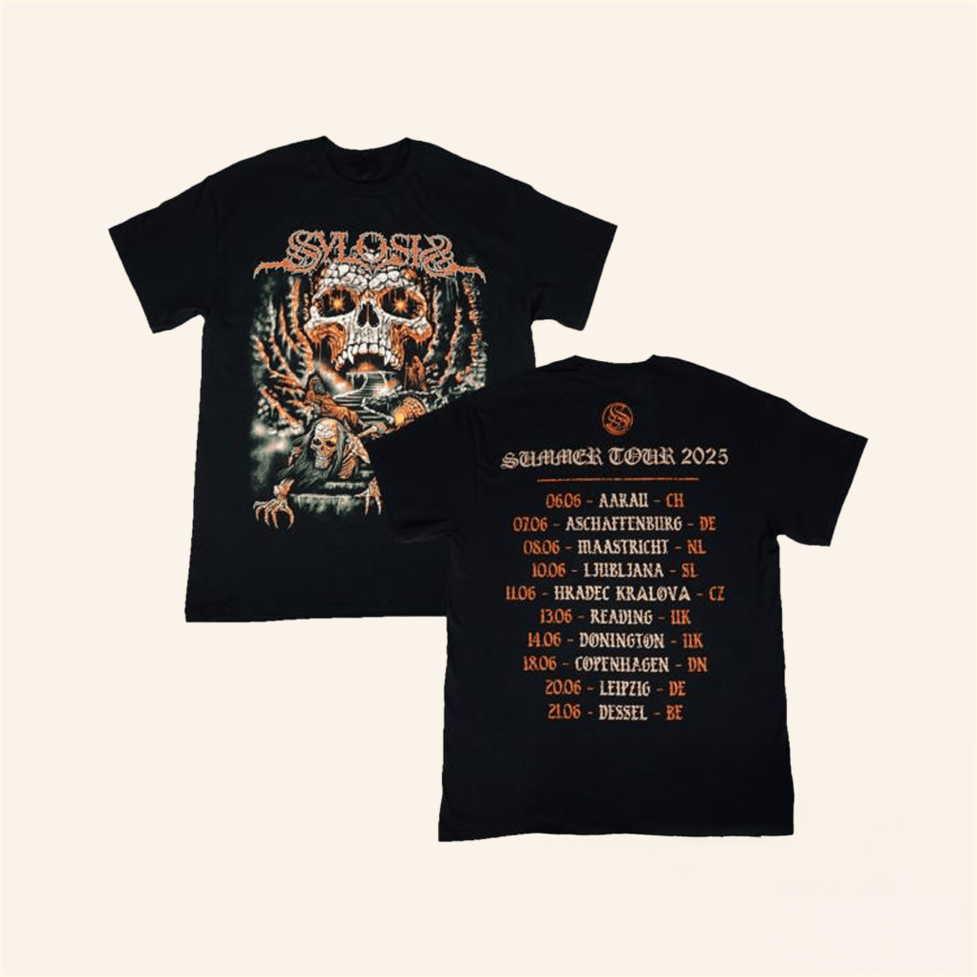 Summer Tour 25 T-Shirt Sylosis Merch Black Boyfriend Birthday Gifts For BFF Christmas Presents