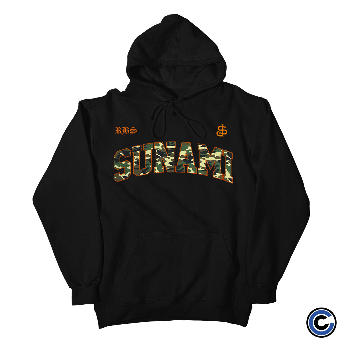 Sunami Merch Varsity Camo Hoodie Sunami Hoodie