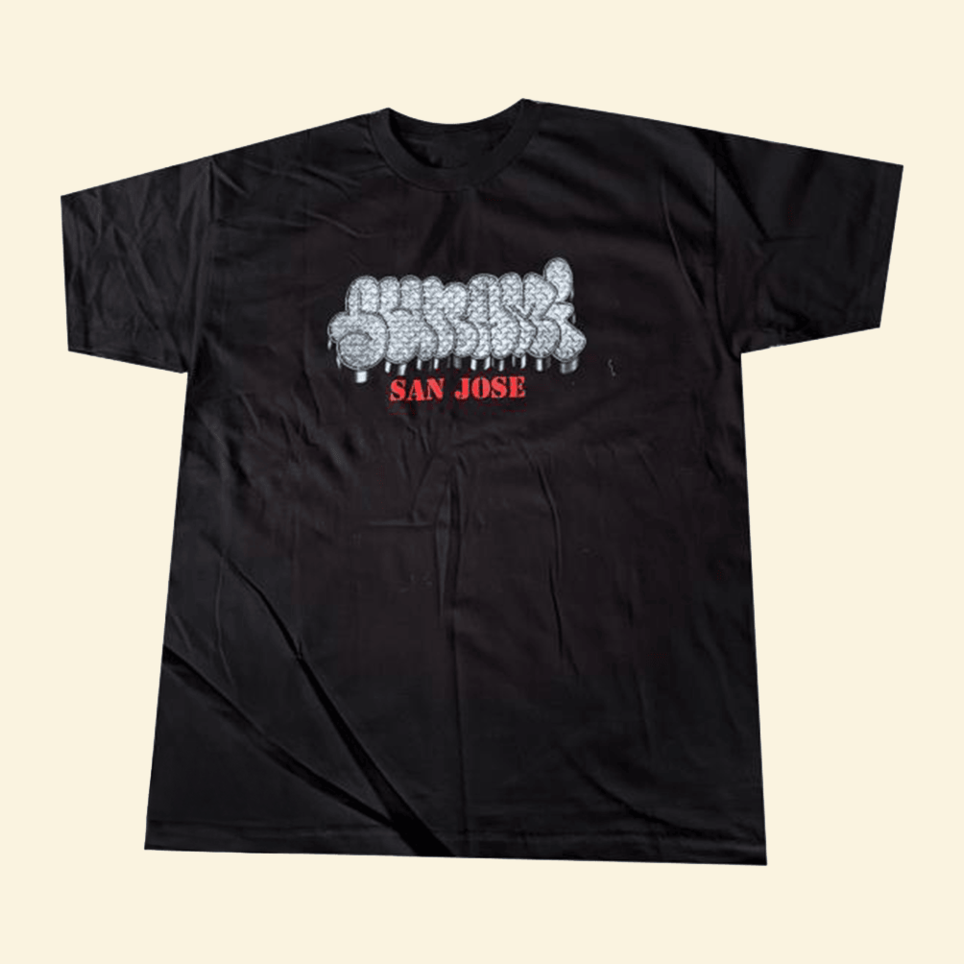 Sunami San Jose Metal T-Shirt 365 Merch Best Fathers Day Birthday Gifts For Besties