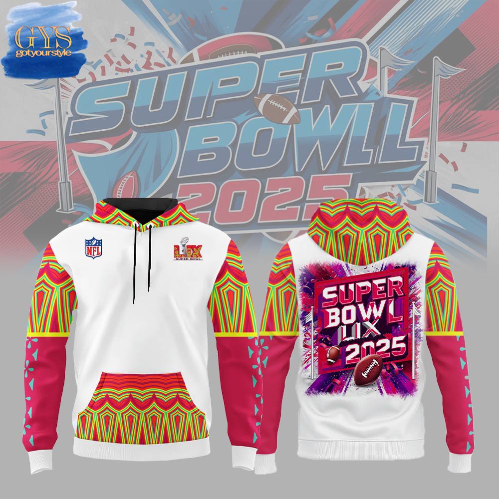 Super Bowl LIX 2025 New Orleans Limited Edition Hoodie