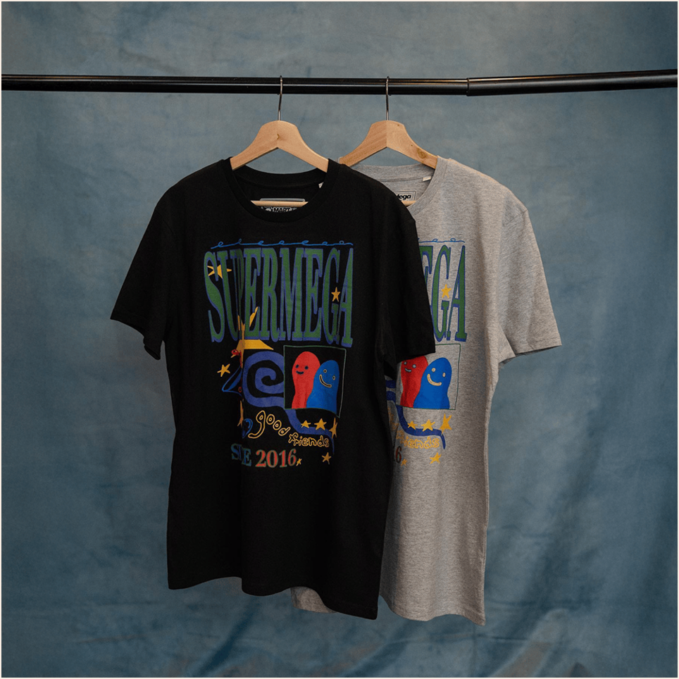 Supermega Good Friends Since 2016 T-Shirt SuperMega Merch Dad Gifts For Fathers Day 2025