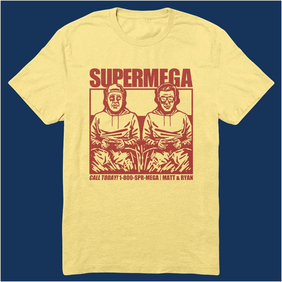 SuperMega Handsome Hunks T-Shirt SuperMega Merch Dad Fathers Day Gifts For Friends